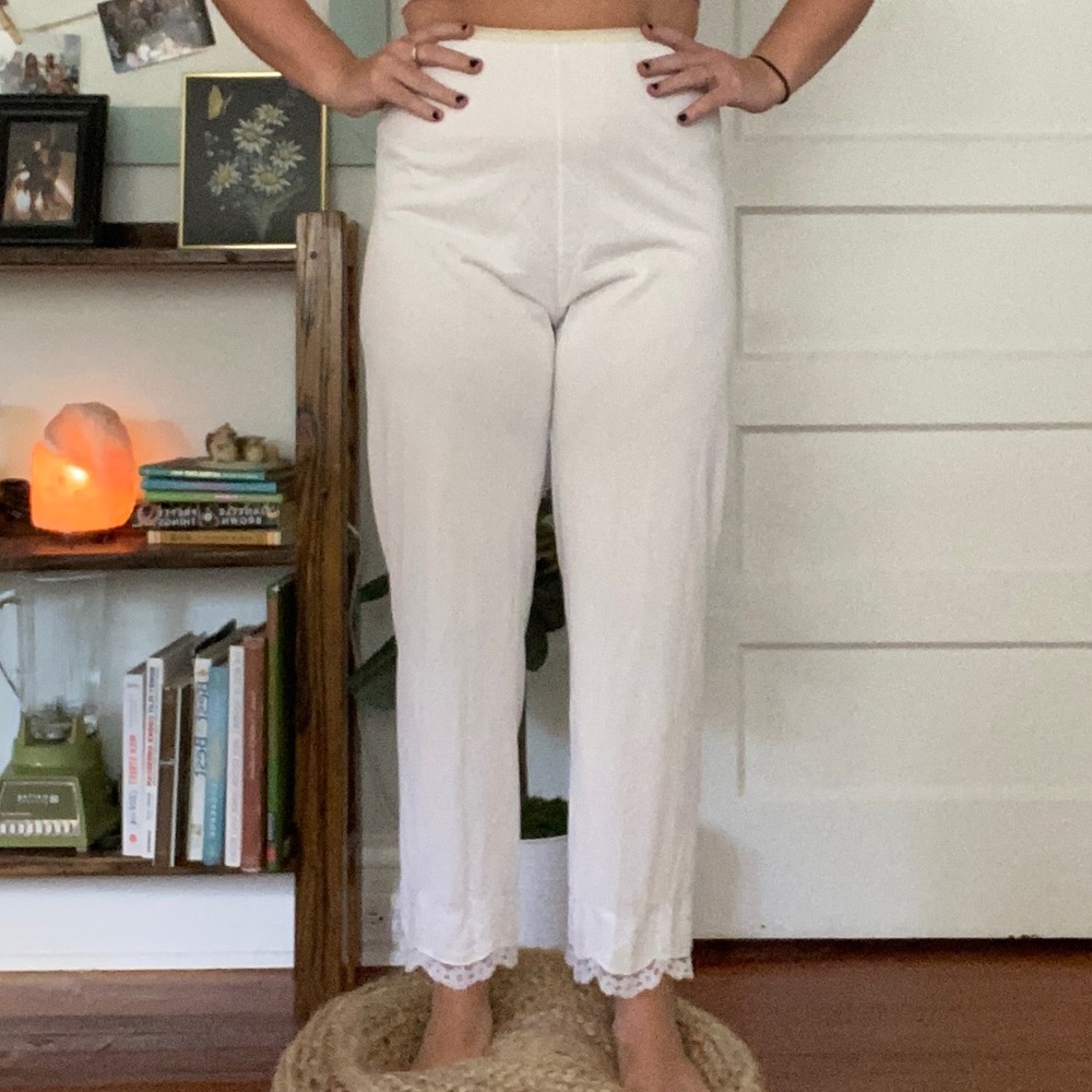 Vintage White Shadowline sleep pants